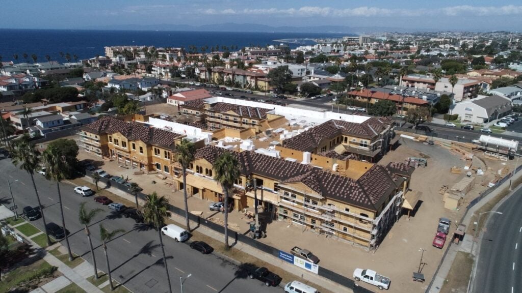 Drone Photo of The Kensington Redondo Beach taken in Oct 2018