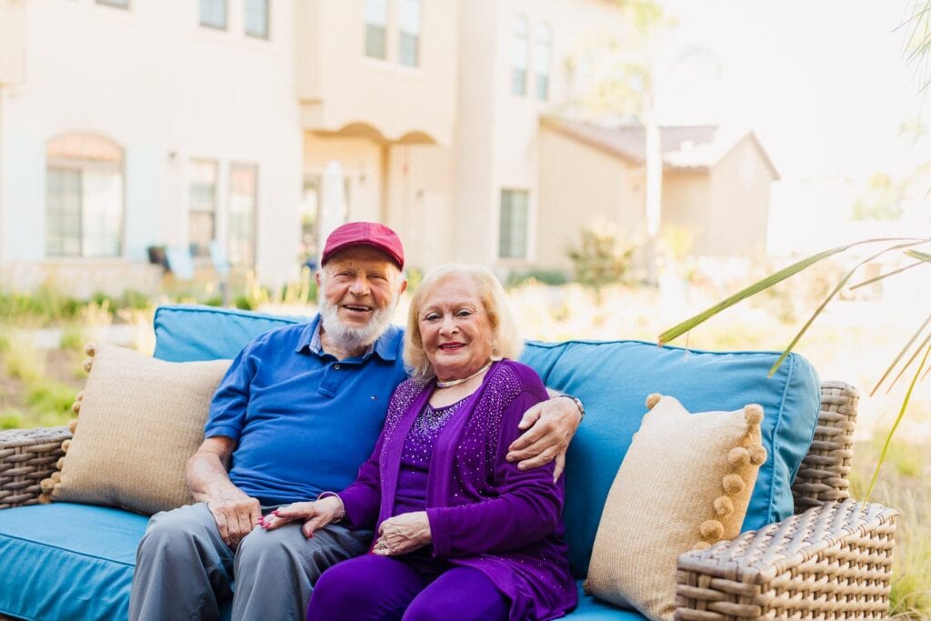 Differing Levels of Care in Elderly Couples